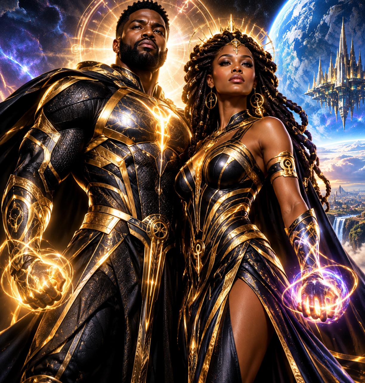 Kael and Iyara